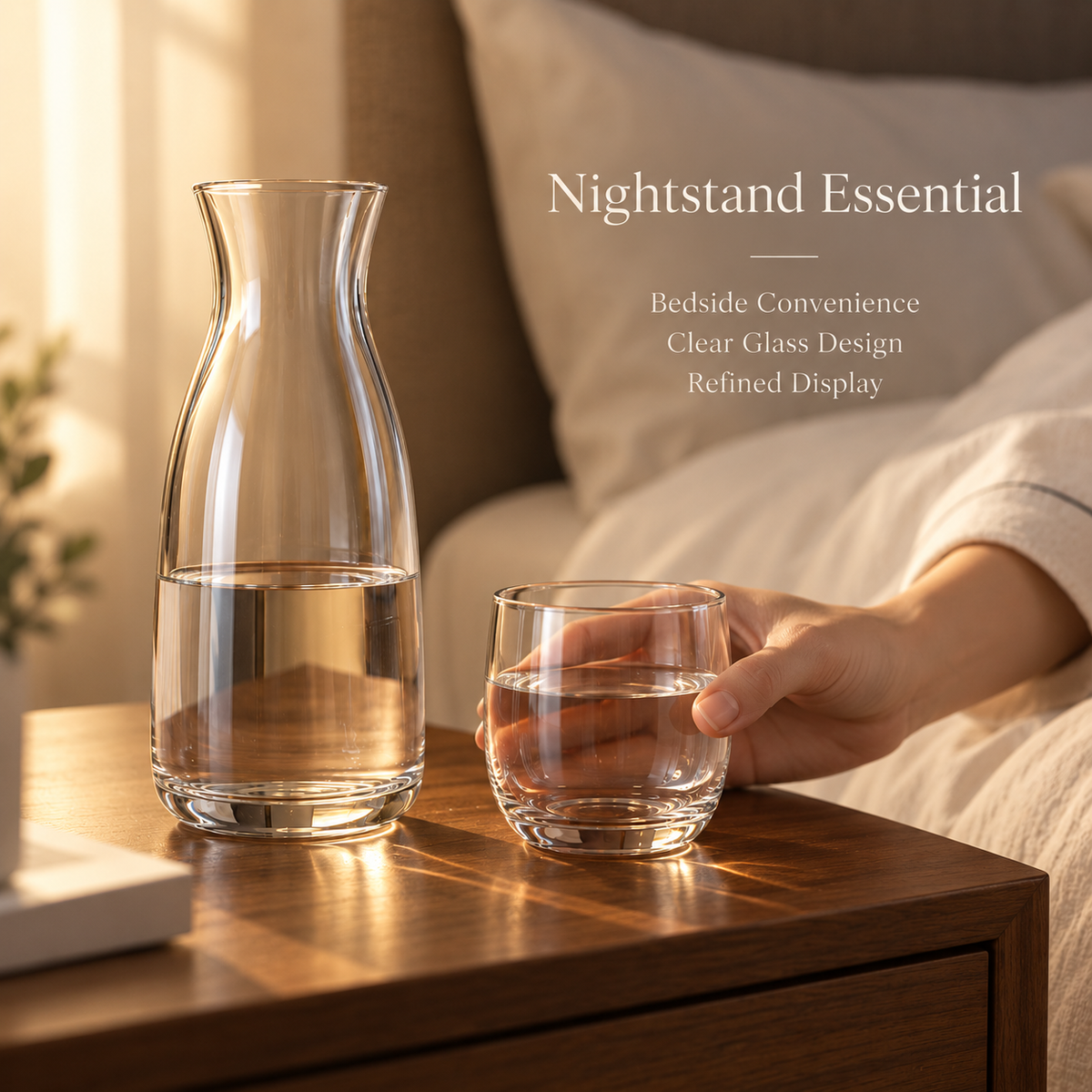StillGlass Bedside Carafe Set
