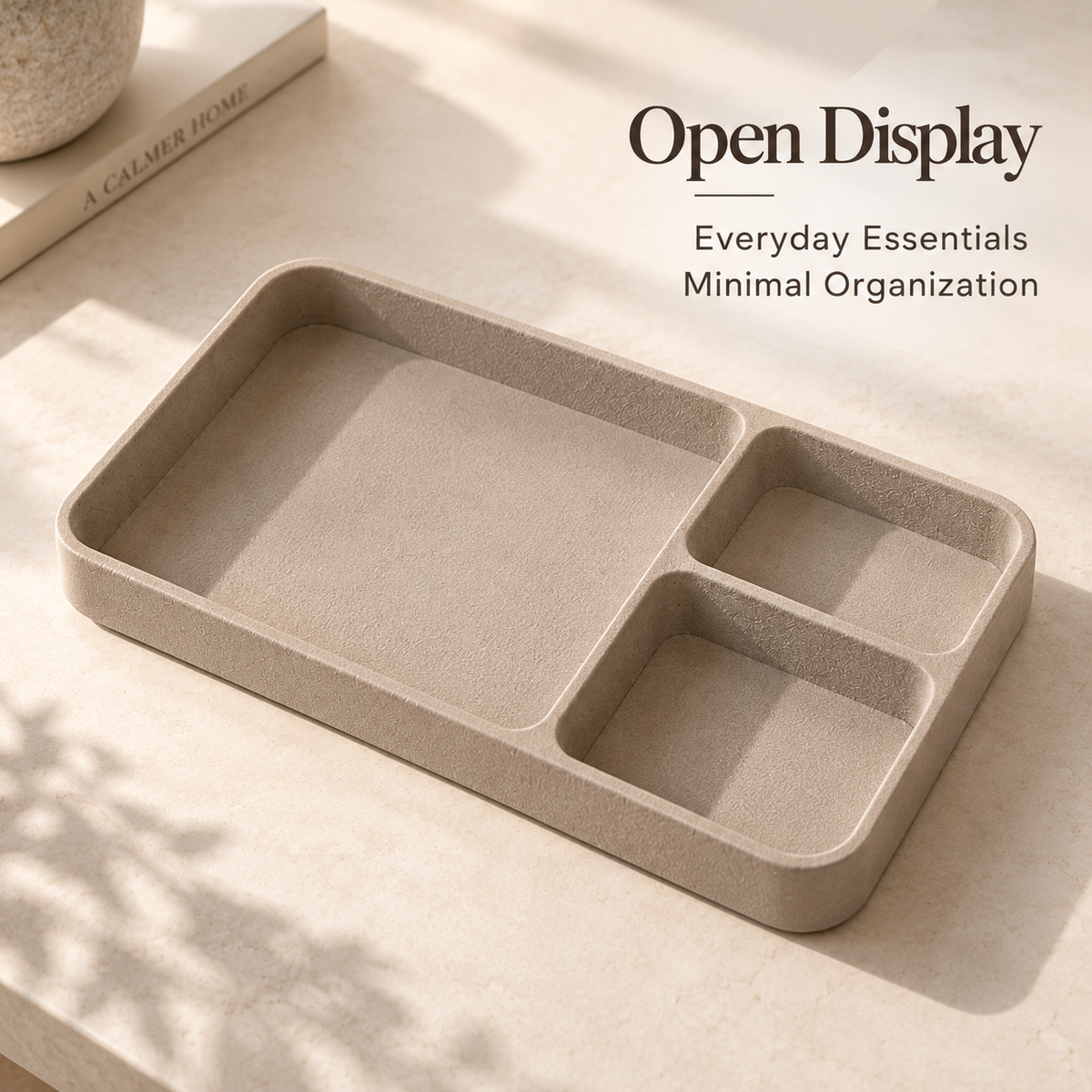 QuietTray Bedside Organizer