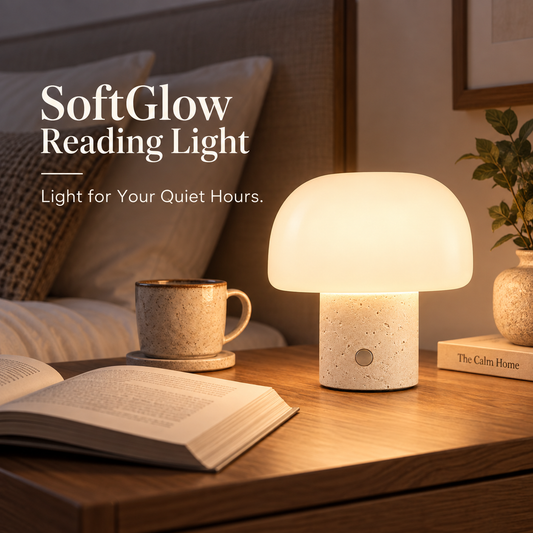 SoftGlow Minimal Bedside Reading Light