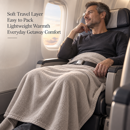 FoldSoft Compact Travel Blanket