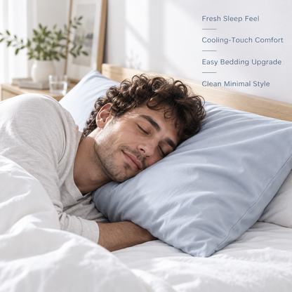 CoolEase Cooling-Touch Pillow Cover