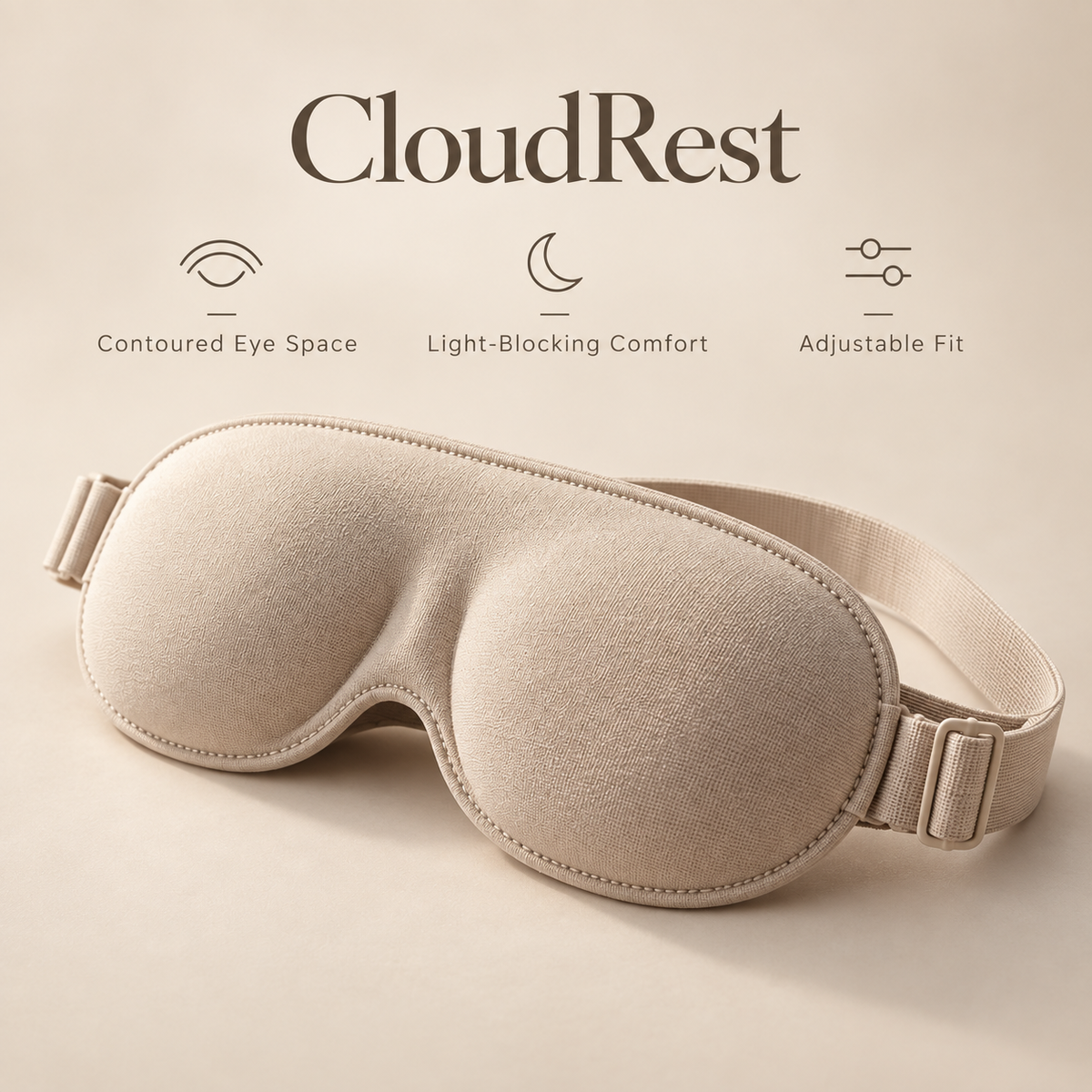 CloudRest Contoured Sleep Mask