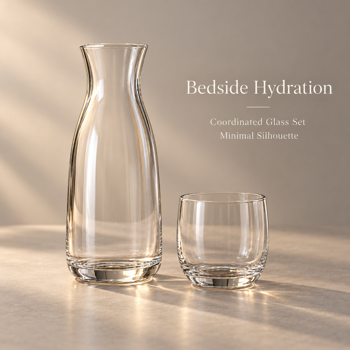 StillGlass Bedside Carafe Set