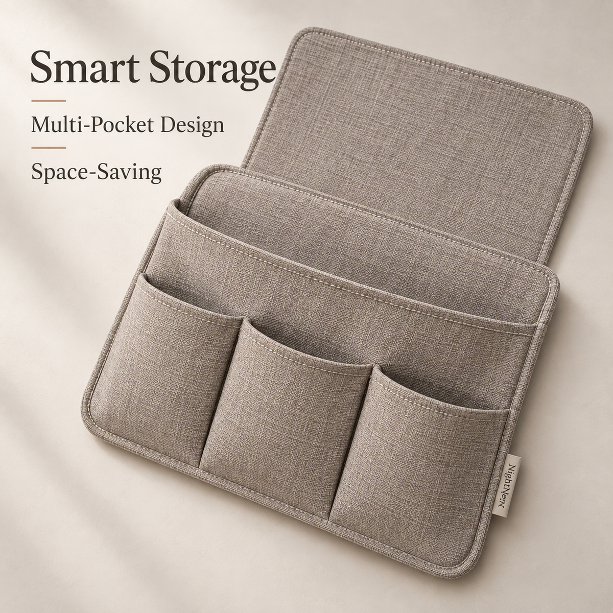 NightNest Bedside Storage Caddy