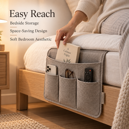 NightNest Bedside Storage Caddy